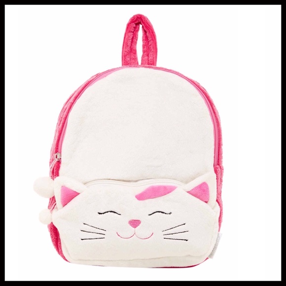 KITTY PLUSH NOVELTY MINI BACKPACK BAG - Picture 3 of 4